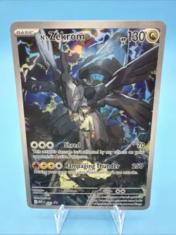 Pokemon TCG N’s Zekrom #031 Black Star Promo Full Art Ascended Heroes - NM - Image 1