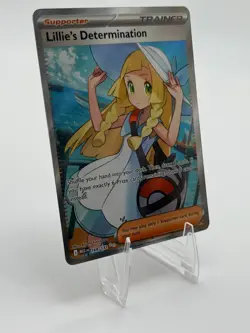 Pokemon Lillie's Determination Ultra Rare Mega Evolution 169/132 - Image 3