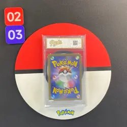 Pokemon card M3 100/080 Meowth ex SR Scarlet & Violet Zero Grade10 - Image 2