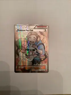 Pokemon Fan Club (106 Full Art) 106/106 Flashfire Holo LP - Image 1