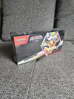 Pokemon Prismatics Evolutions Surprise Box New Factory Sealed (4 Booster Packs) - Image 1