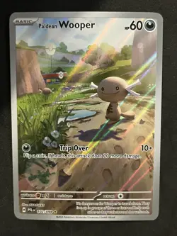 Paldean Wooper Illustration Rare 103/094 Pokemon Phantasmal Flames IR NM - Image 1