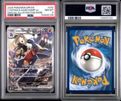 Pokemon TCG Cynthia's Garchomp EX 232/182 SIR Holo Destined Rivals PSA 8 w/Guard - Image 4