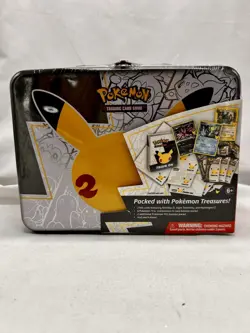 Pokemon TCG Celebration 25th Anniversary Collector’s Chest Lunch Box Tin - Image 1