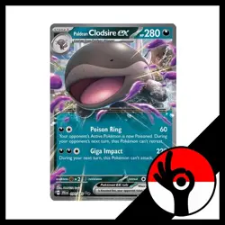Pokemon TCG: Journey Together - 094/159 - Paldean Clodsire Ex - Image 1