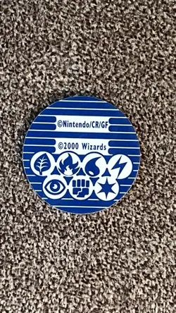 Pokemon TCG Nintendo WOTC Vintage Meowth Collectible Foil Flip Coin 2000 - Image 2