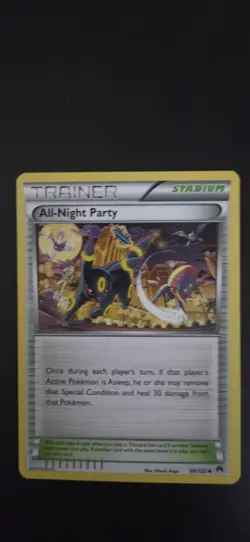All-Night Party 96/122 Breakpoint Regular Pokemon TCG LP - Image 1
