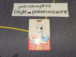 Bandai Pokemon Carddass Set 1 Part 2 Dratini #147 (Red Version) MP - Image 1