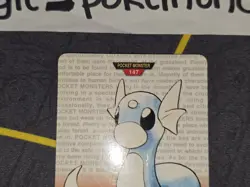 Bandai Pokemon Carddass Set 1 Part 2 Dratini #147 (Red Version) MP - Image 2