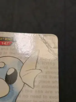 Bandai Pokemon Carddass Set 1 Part 2 Dratini #147 (Red Version) MP - Image 4