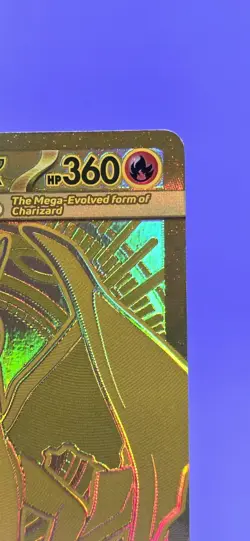 Mega Charizard Y EX 294/217 Gold Hyper Rare, Ascended Heroes, Pokemon TCG (NM) - Image 2