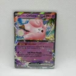 Lillie's Clefairy ex Double Rare SV09: Journey Together 056/159 NM 🔥 Pokemon - Image 1