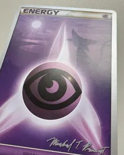 Espeon Psychic Energy 2010 World Championships Pokemon TCG MP - Image 2