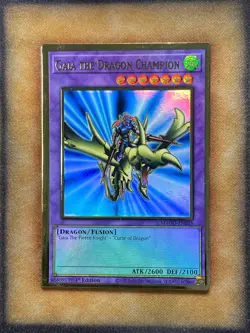 Yugioh Gaia the Dragon Champion MAGO-EN025 Gold Rare 1st Ed NM - Image 1