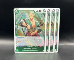 Roronoa Zoro PRB02-006 R One Piece Premium Booster Vol. 2 Playset X4 - Image 1