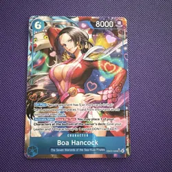 One Piece TCG Boa Hancock EB03-026 Alt Art SR - English - PACK FRESH - Image 1