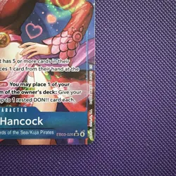 One Piece TCG Boa Hancock EB03-026 Alt Art SR - English - PACK FRESH - Image 2