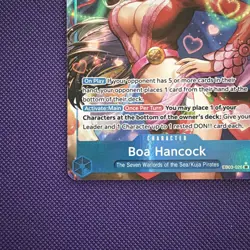 One Piece TCG Boa Hancock EB03-026 Alt Art SR - English - PACK FRESH - Image 3