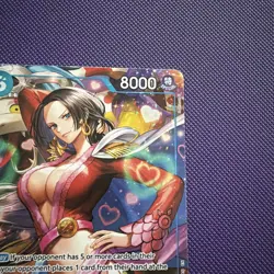 One Piece TCG Boa Hancock EB03-026 Alt Art SR - English - PACK FRESH - Image 5