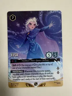 Disney Lorcana Challenge Milwaukee - Elsa Ice Maker 6/C2 EN 7 Non Foil Promo - Image 1