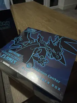 Pokemon TCG Phantasmal Flames Pokemon Center ETB Elite Trainer Box - Seal RIP - Image 2