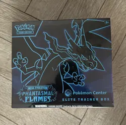 Phantasmal Flames Pokemon Center ETB (Elite Trainer Box) - Pokemon TCG - Sealed - Image 1