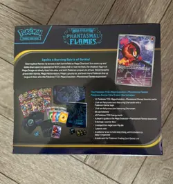 Phantasmal Flames Pokemon Center ETB (Elite Trainer Box) - Pokemon TCG - Sealed - Image 2