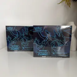 x2 Pokemon TCG Phantasmal Flames Pokemon Center ETB Elite Trainer Box - Image 1