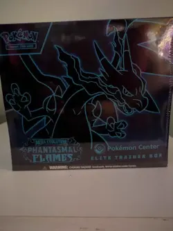 Pokemon TCG Phantasmal Flames Pokemon Center ETB Elite Trainer Box - New Sealed - Image 1