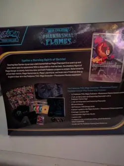 Pokemon TCG Phantasmal Flames Pokemon Center ETB Elite Trainer Box - New Sealed - Image 2