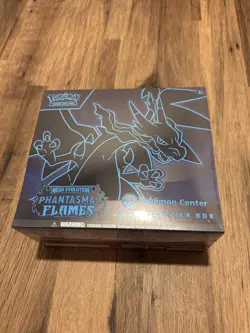 Pokemon TCG Phantasmal Flames POKEMON CENTER Elite Trainer Box SEALED - Image 1