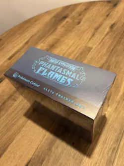 Pokemon TCG Phantasmal Flames POKEMON CENTER Elite Trainer Box SEALED - Image 2