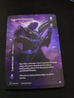 Wonders of First Song of the Boneharvest Formless Foil Mythic Rare Call Stones - Image 1