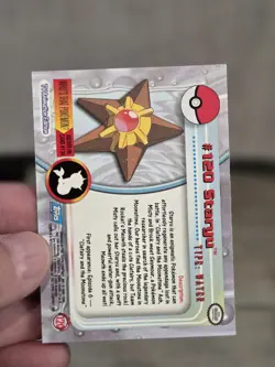 2000 Topps Pokemon TV Animation Edition Series 3 Non Holo #120 Staryu - Image 2