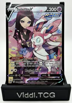 Pokemon Sylveon V Full Art TCG TG14/TG30 Brilliant Stars Trainer Gallery Card - Image 1