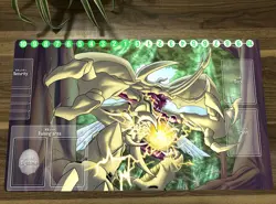 Digimon Duel Playmat HeraclesKabuterimon DTCG CCG Mat Pad Trading Card Game Mat - Image 1