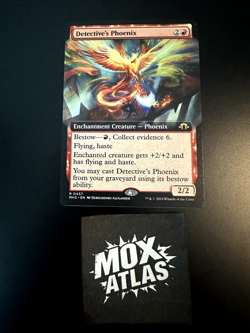 MTG - Detective's Phoenix - Modern Horizons 3 - 457 - MH3 - Extended Art - Image 2