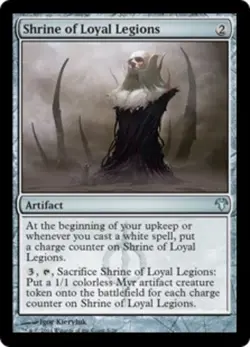 1 x Shrine of Loyal Legions - Modern Event Deck - Moderate Play - MTG - Image 1
