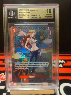 Nami Alt Art SP OP01-016 OP05 Awakening of the New Era BGS 10🔥💥 - Image 1