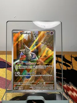 Mimikyu Black Star Promo SVP 075 Paldean Fates Pokemon TCG Card - Image 1
