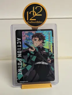 Union Arena Demon Slayer Tanjiro Kamado Action Point Foil - Image 1