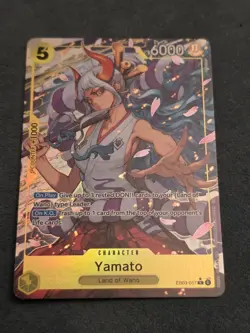 One Piece TCG - Yamato EB03-057 R Alt Art English Trading Card - Image 1