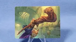 Wooden Cane 46/54 Art Series TMNT MTG Art Card NM/M - Image 1