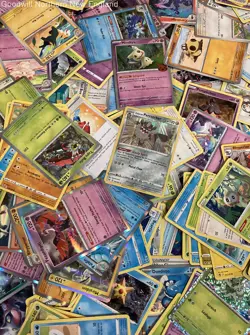 2.5LB Lot of Various Assorted Pokemon Cards TCG CCG in Collectible Box - Image 4