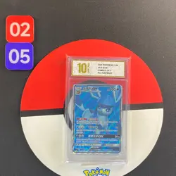 Glaceon GX SR CSM1cC-171/151 Pokemon Card Chinese Grade10 - Image 1