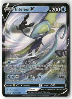 Pokemon Inteleon V SWSH016 Holofoil SWSH: Sword & Shield Promo Cards Promo - Image 1