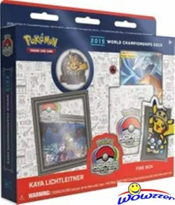 2019 Pokemon SET OF ALL (4) World Championship Sealed Decks-240 Cards+Pin Codes+ - Image 3