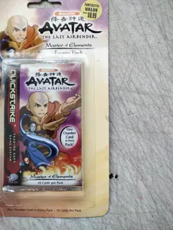 Avatar The Last Airbender - Master of Elements 10 Card Booster Pack - Image 3
