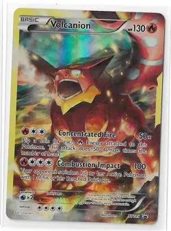 Volcanion XY185 Black Star Promo XY Full Art Pokemon TCG Card NM - Image 1
