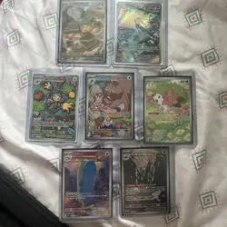 Pokemon TCG Illustration Rare Card Lot Of 7 Destined Rivals/JT/Mega Evo/AH 🔥 - Image 1